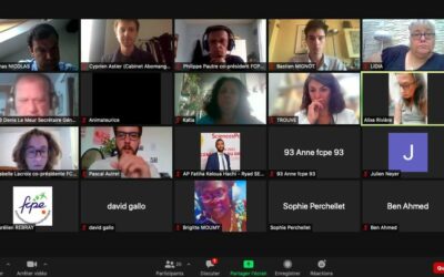 Visio-conférence avec la FCPE 93