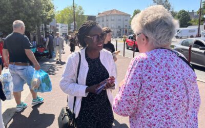 🍎 Échanges au marché du centre à Bondy