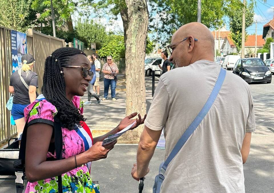 🏫 En ce jour de rentrée des classes, échanges devant les écoles d’Aulnay