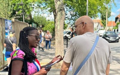 🏫 En ce jour de rentrée des classes, échanges devant les écoles d’Aulnay