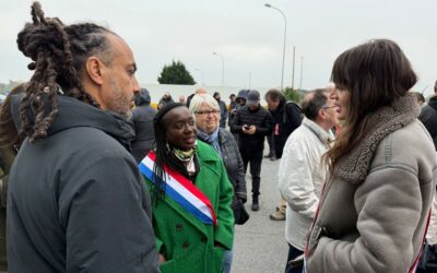 📣 Ce matin à Aulnay aux côtés des salariés de MA France