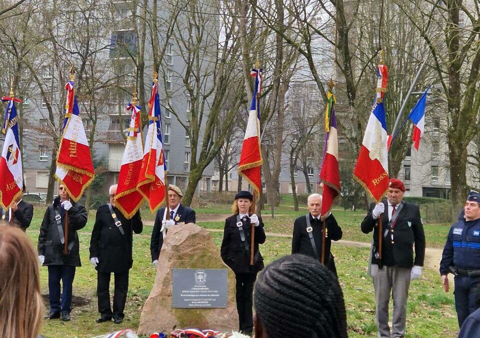 📍Journée nationale d’hommage aux victimes du terrorisme à Aulnay