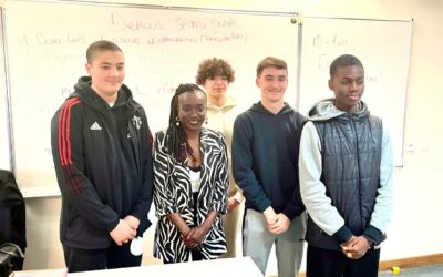 Visite d’établissements scolaire à Aulnay