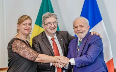 🇧🇷Jean-Luc Mélenchon et Mathilde Panot rencontrent Lula