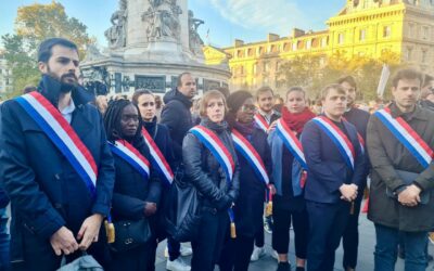 ⚫️ Hommage à Dominique Bernard et Samuel Paty à Paris