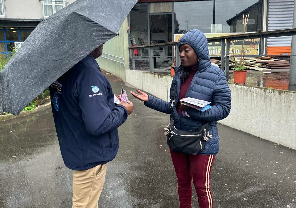 ☔️ Malgré la pluie on fait campagne pour ManonAubry à Aulnay !