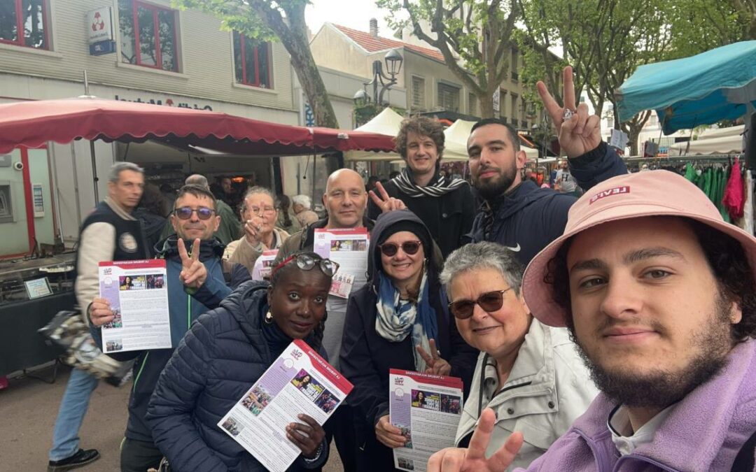 🫡 2 marchés à Aulnay ce matin !