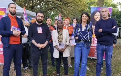 🗣️ Caravane populaire à #Bondy : J moins 6 avant l’élection européenne ce dimanche !