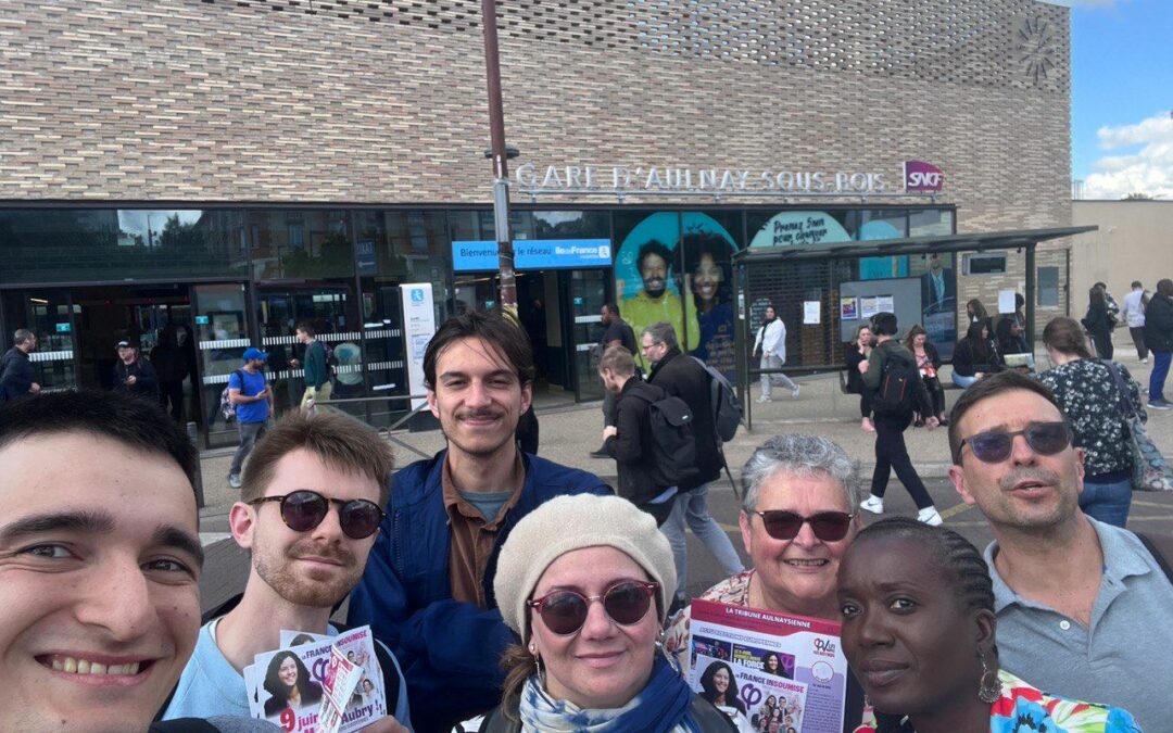 🔖 Porte-à-porte ou distribution de tracts, à la gare ou au marché