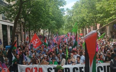 🇵🇸 À Bastille aujourd’hui pour un cessez-le-feu à Gaza !