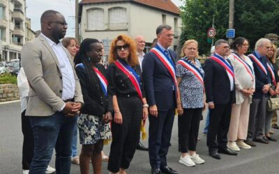 🇫🇷 Cérémonie du 14 juillet à #Aulnay.