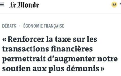 📉 Bientôt 8 ans que le gouvernement renonce à toute hausse de la taxe sur les transactions financières (#TTF).